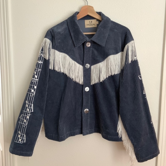 Fashion Brand Company Jackets & Blazers - Fashion Brand Company Penelope Gazin Patsy Cline Fringe Jacket